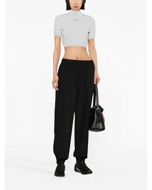 Alexander Wang Black Track Pants