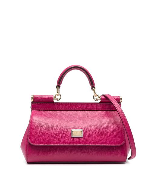 Dolce & Gabbana Pink Sicily Small Bag