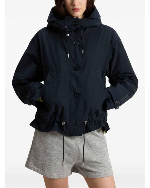 Woolrich Blue Short Parka Coat