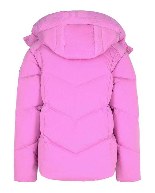 Woolrich Pink Alsea Fuchsia Polyamide Down Jacket