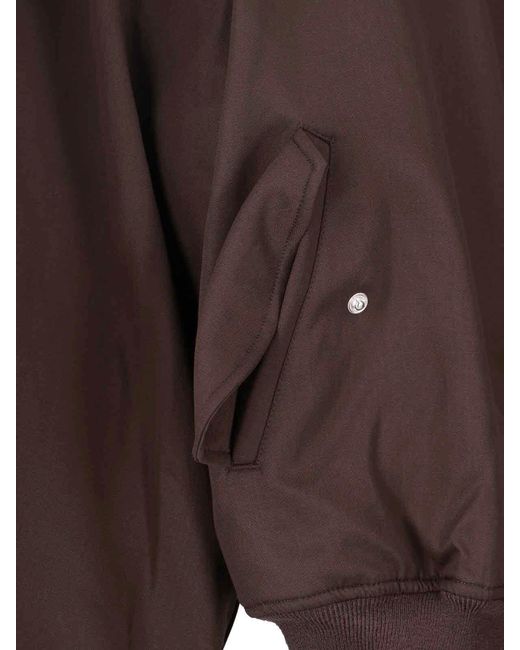 Entire studios Brown Bomber Zip for men