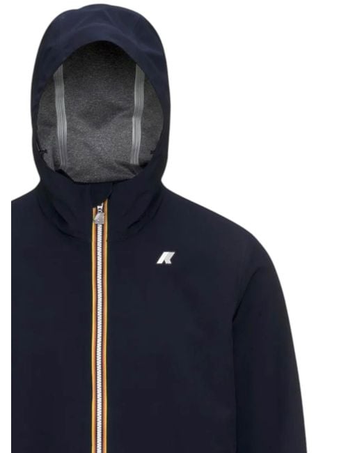 K-Way Blue Jacket for men