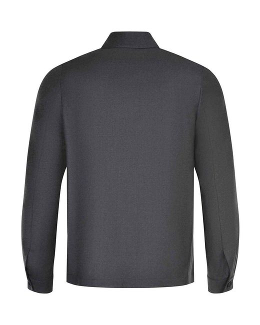 Manuel Ritz Blue Jacket Made Of A Wool Blend for men