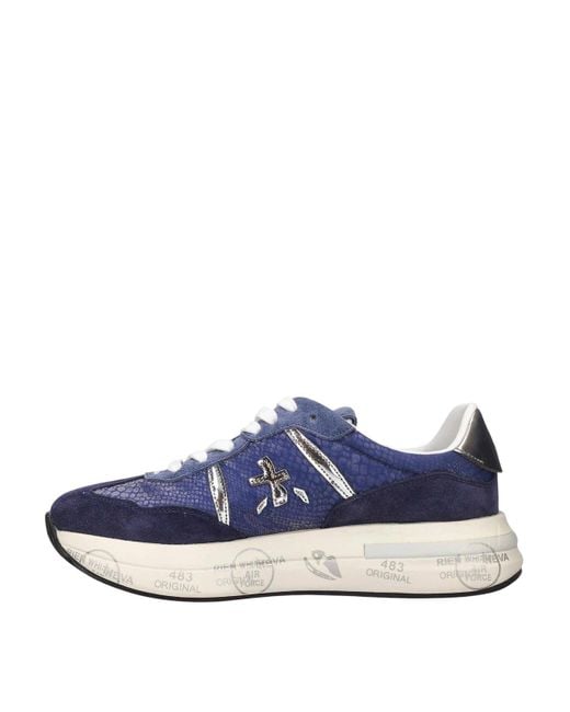 Premiata Blue Sneakers Blu