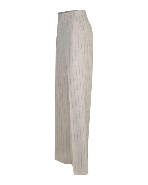 Tagliatore Gray Tailleur Made Of Wool