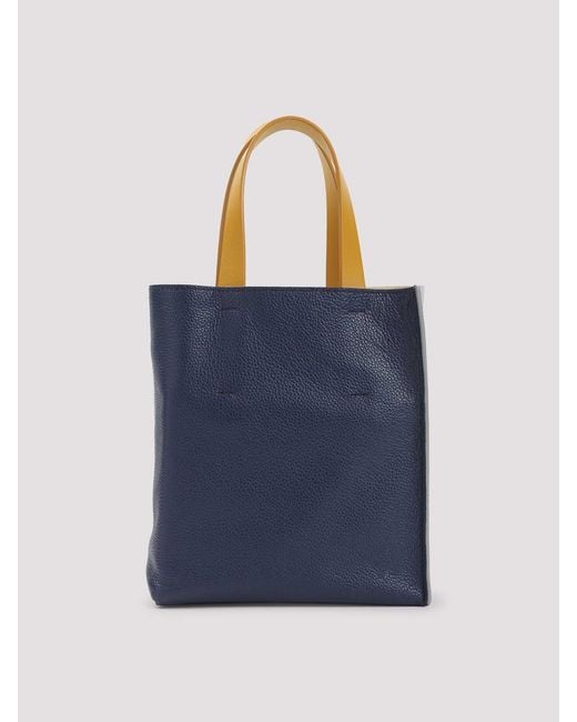 Mini Borsa Morbida Museo di Marni in Gray