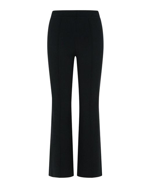Jonathan Simkhai Black Ashlon Rayon Blend Pants