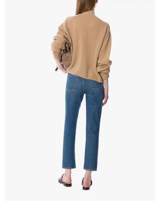 Alberta Ferretti Natural Sweaters