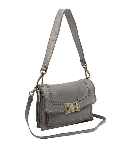 Campomaggi Gray Agnese Crossbody Bag