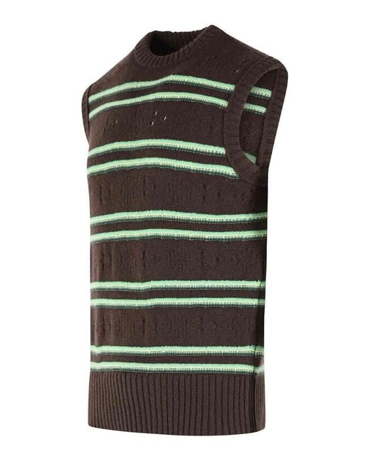 Marni Black Cashmere Vest for men