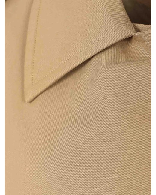 Self-Portrait Natural Trench Coat