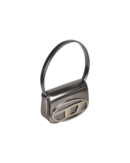DIESEL Gray Shoulder Bag