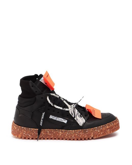 Off white high tops black sale