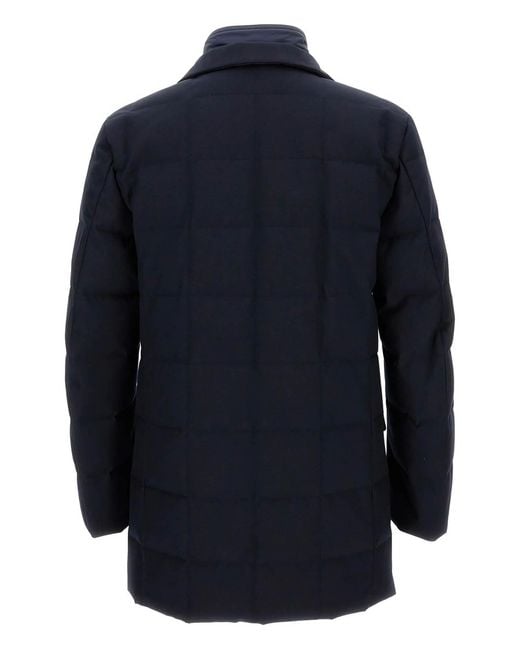Fay Blue Padded Jacket for men