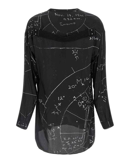 Rick Owens Black Concordian Shirt for men