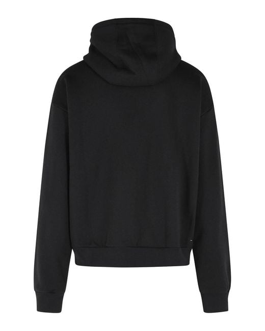 Amiri Black Cotton Sweatshirt for men