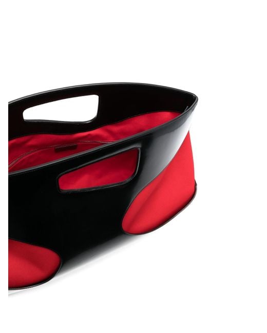 Ferragamo Red Leather Crossbody Bag for men