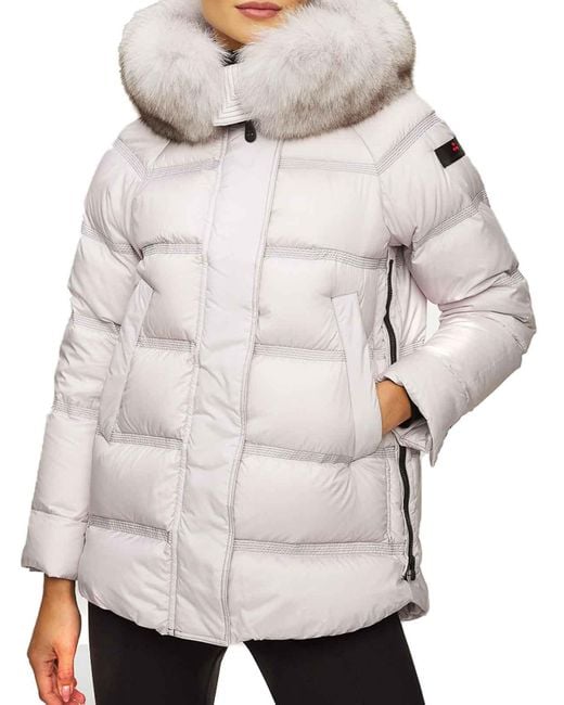Peuterey Gray Jacket Takan Mqs 03 Fur-715