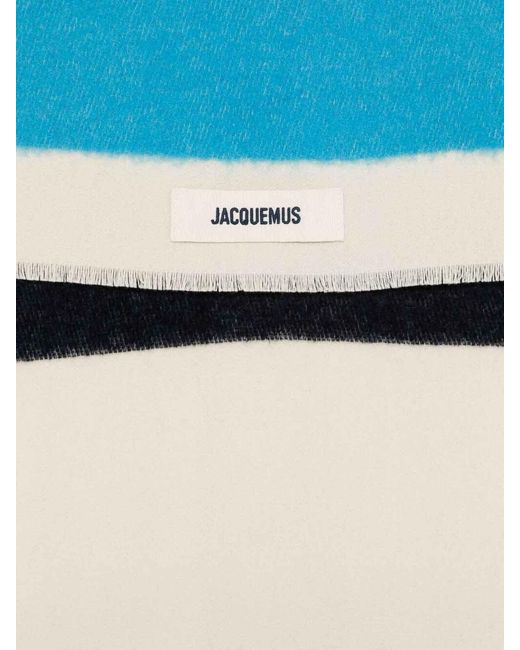 Jacquemus Blue Scarves for men