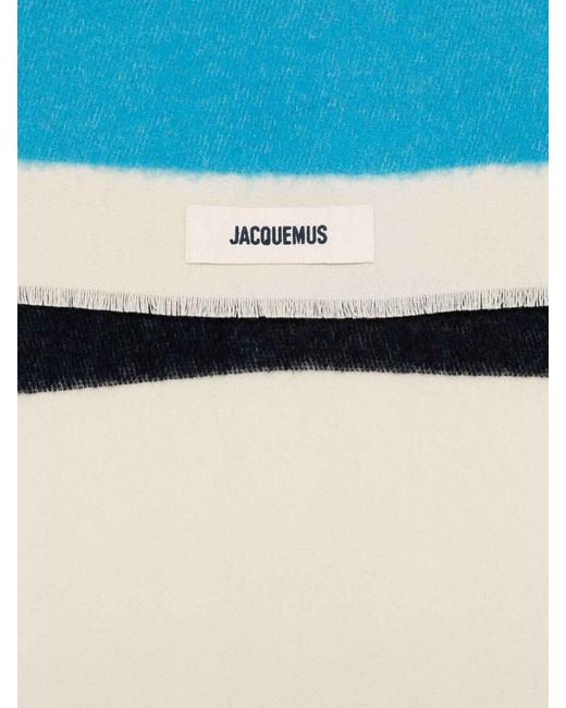 Jacquemus Blue Scarves for men