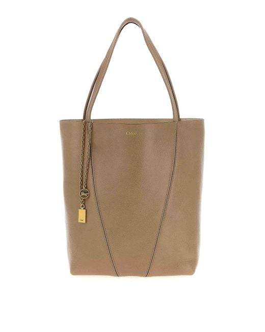 Chloé Natural Spin Shoulder Bag
