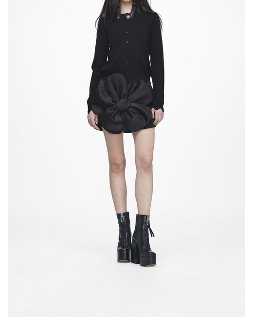 Marc Jacobs Blue Scallop Cardigan