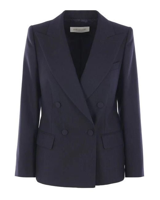 Dries Van Noten Women's Beaura Corduroy Blazer Red
