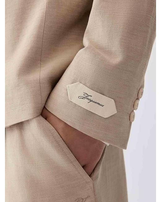 Jacquemus Natural The Robe for men