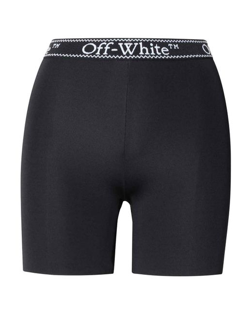 Off-White c/o Virgil Abloh Blue Polyamide Blend Shorts