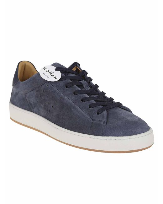 Hogan Blue Sneakers Logate for men