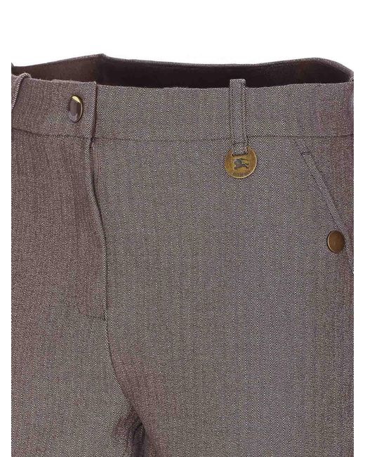 Burberry Gray Pants