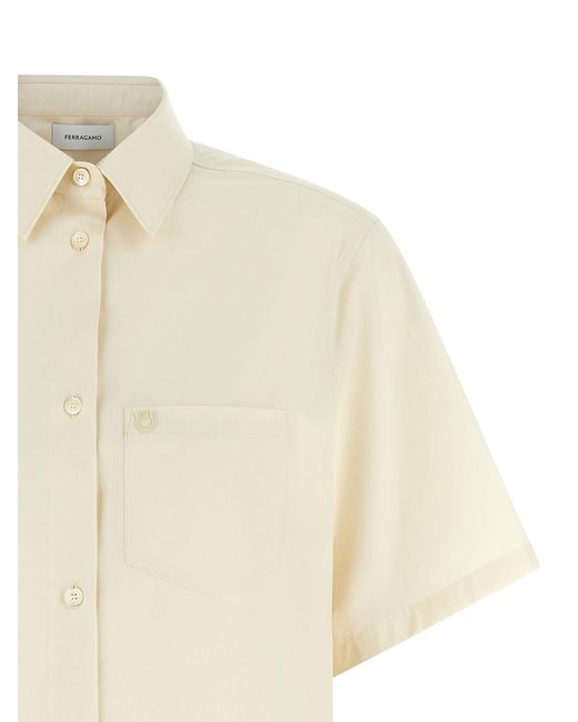 Ferragamo White Shirt