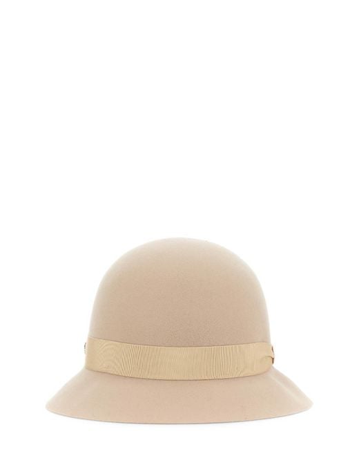 Helen Kaminski Natural Cloque Etta Cap