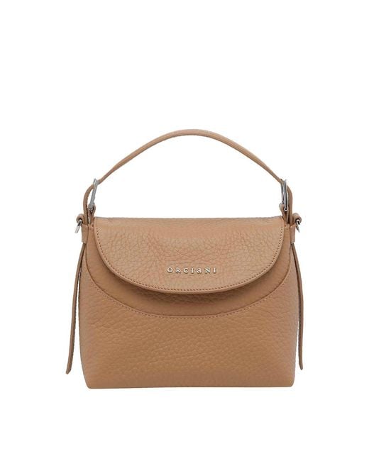 Orciani White Small Nana Handbag