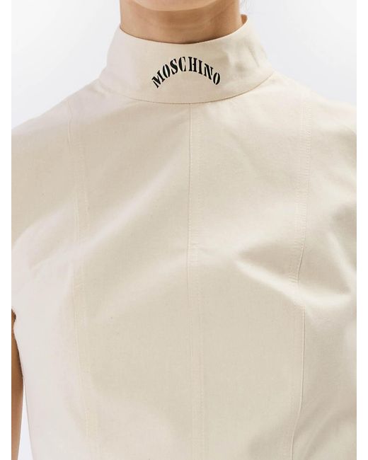 Moschino Natural Top Haute Couture