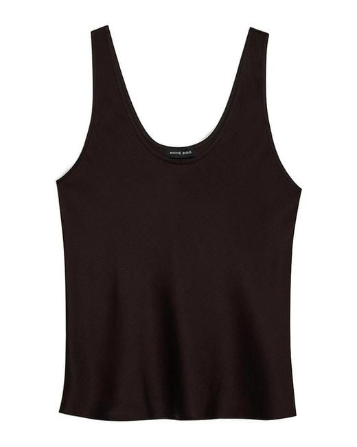 Anine Bing Black Top Lea