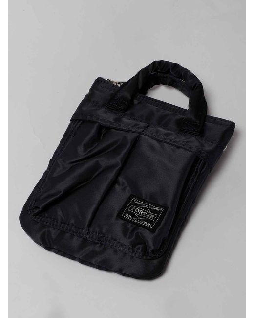 Porter-Yoshida and Co Black Howl Helmet Bag Mini