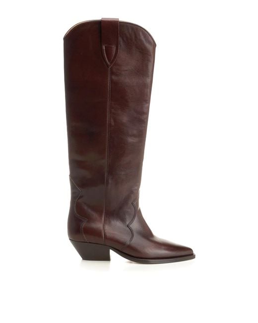 Isabel Marant Brown Texan Boot
