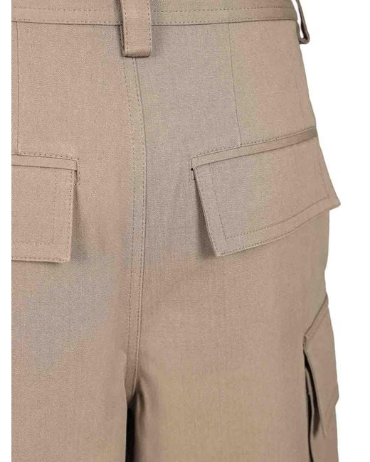 Bottega Veneta Natural Cargo Trousers for men