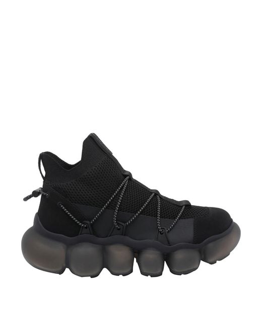 grounds Black Jewelry Stone Sneakers for men