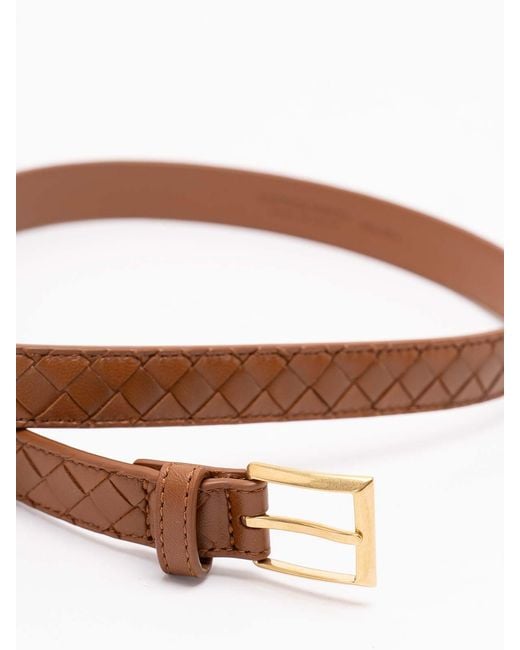 Bottega Veneta Brown Belts