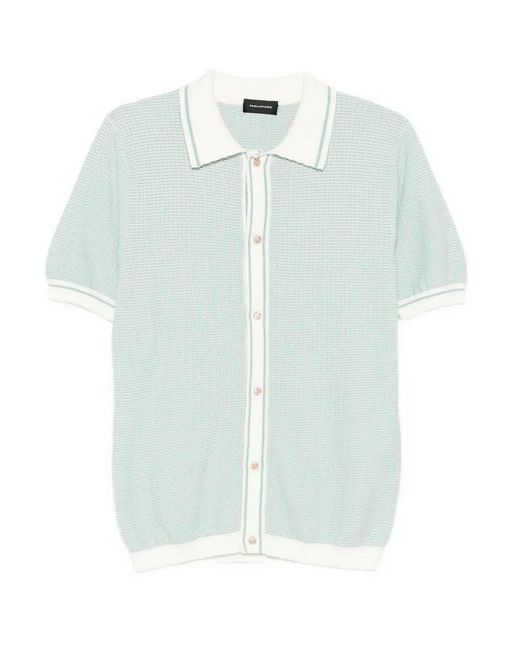 Tagliatore Blue Shirt for men