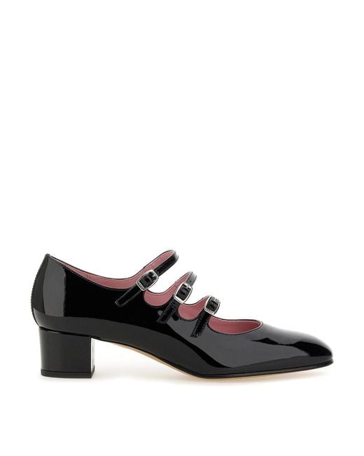 CAREL PARIS Black Kina Pumps