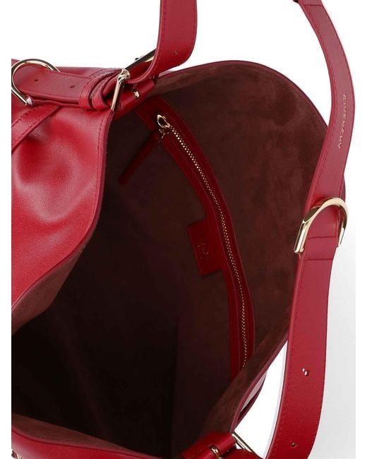 Givenchy Red Media Shoulder Bag