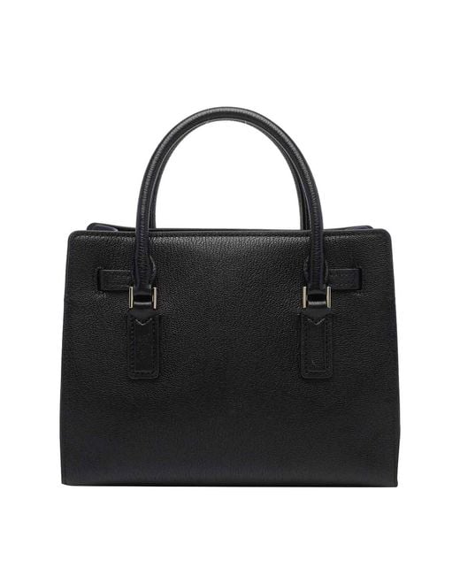 MICHAEL Michael Kors Black Small Hamilton Moderne Satchel Bag