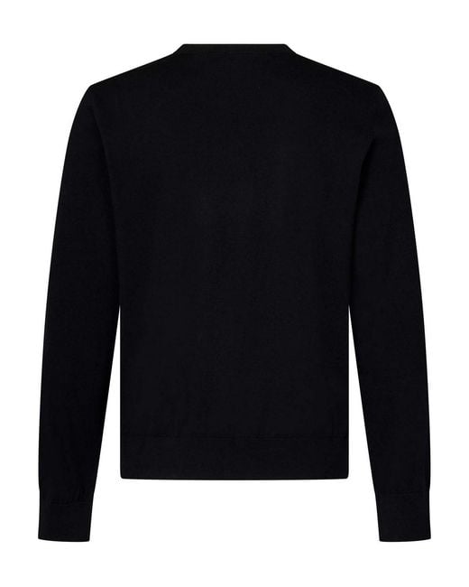 DSquared² Black Crew Neck Sweater for men