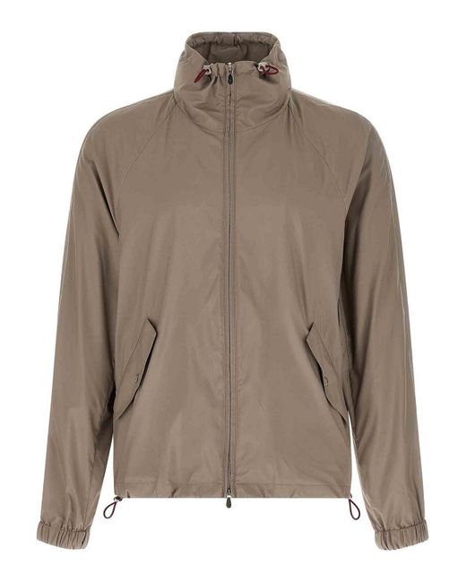 Brunello Cucinelli Brown Foldable Unlined Jacket for men