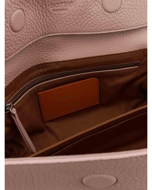 Zanellato Pink Dotta Small Shoulder Bag
