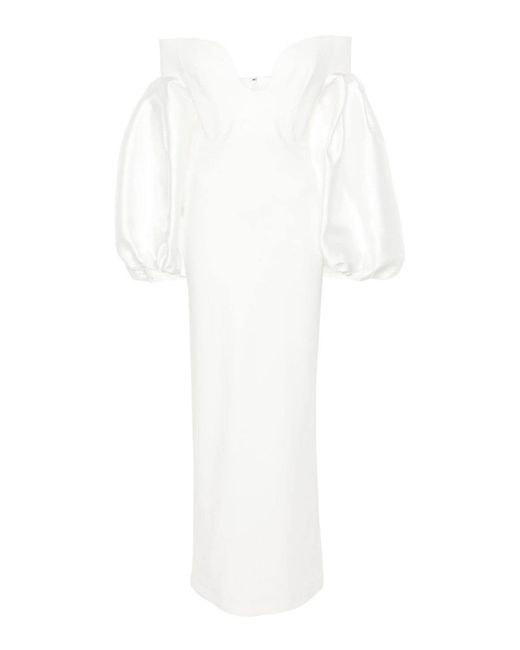 Solace London White Maxi Dress