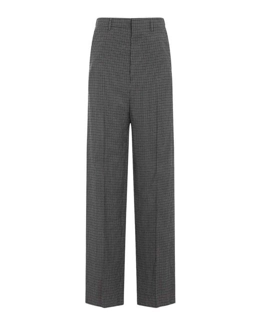 Balenciaga Gray Large Tailored Pants